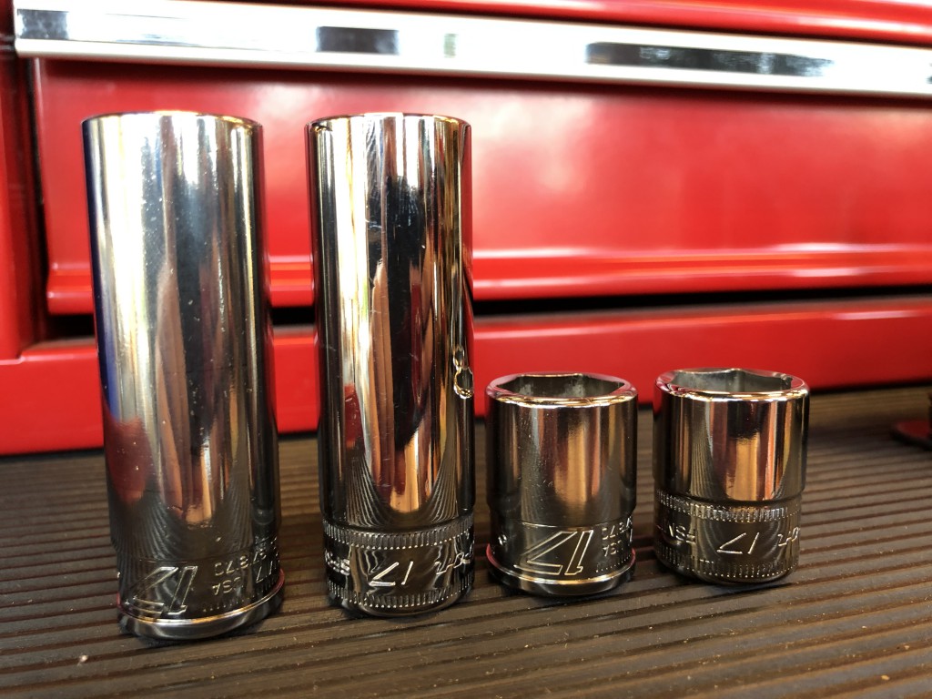 Snap-On スナップオン インチ 1/2aq ディープソケットセット 13組