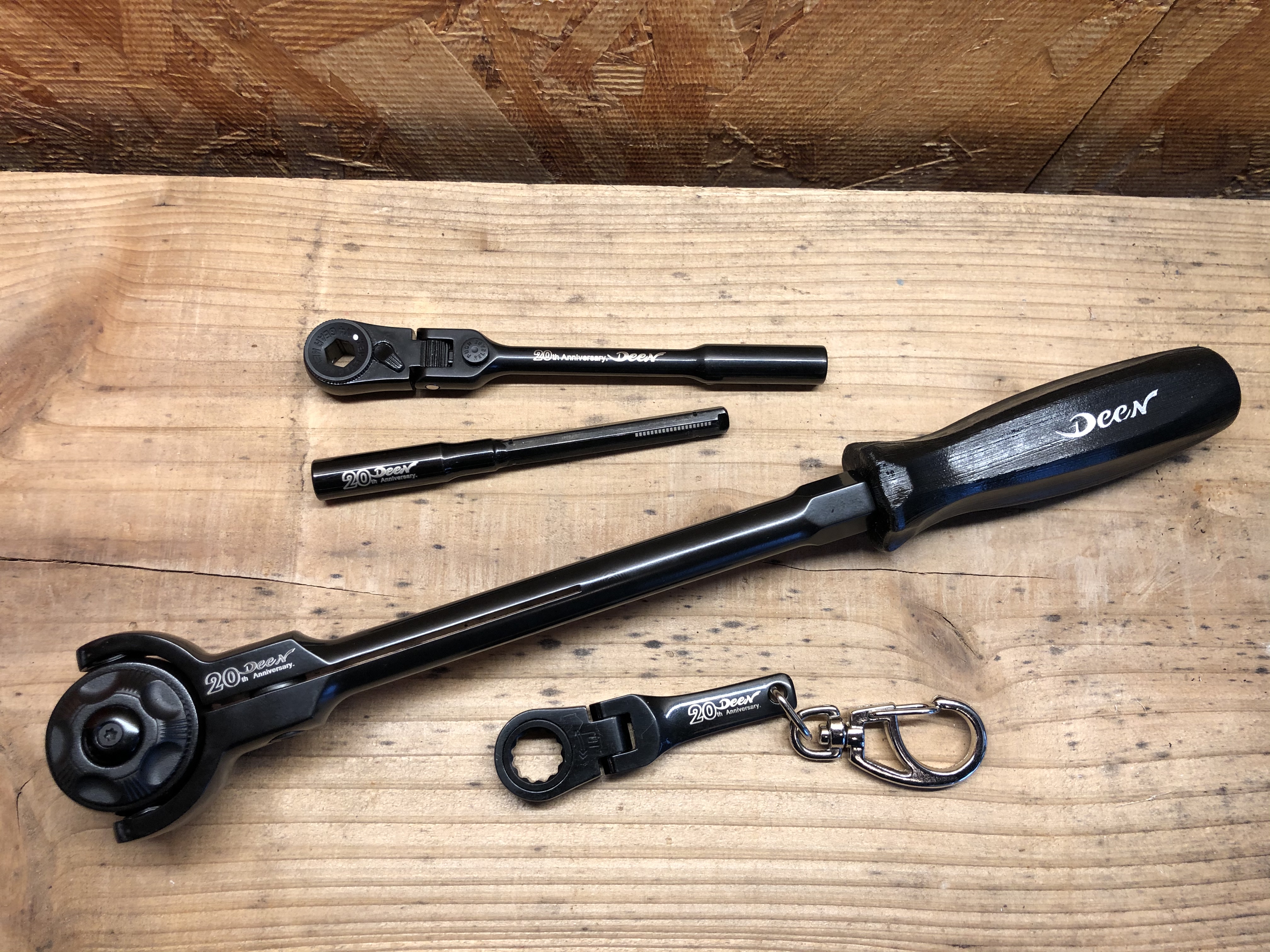 DEEN20周年記念のスイベルラチェットが新発売！ - ☆工具屋てっちゃん