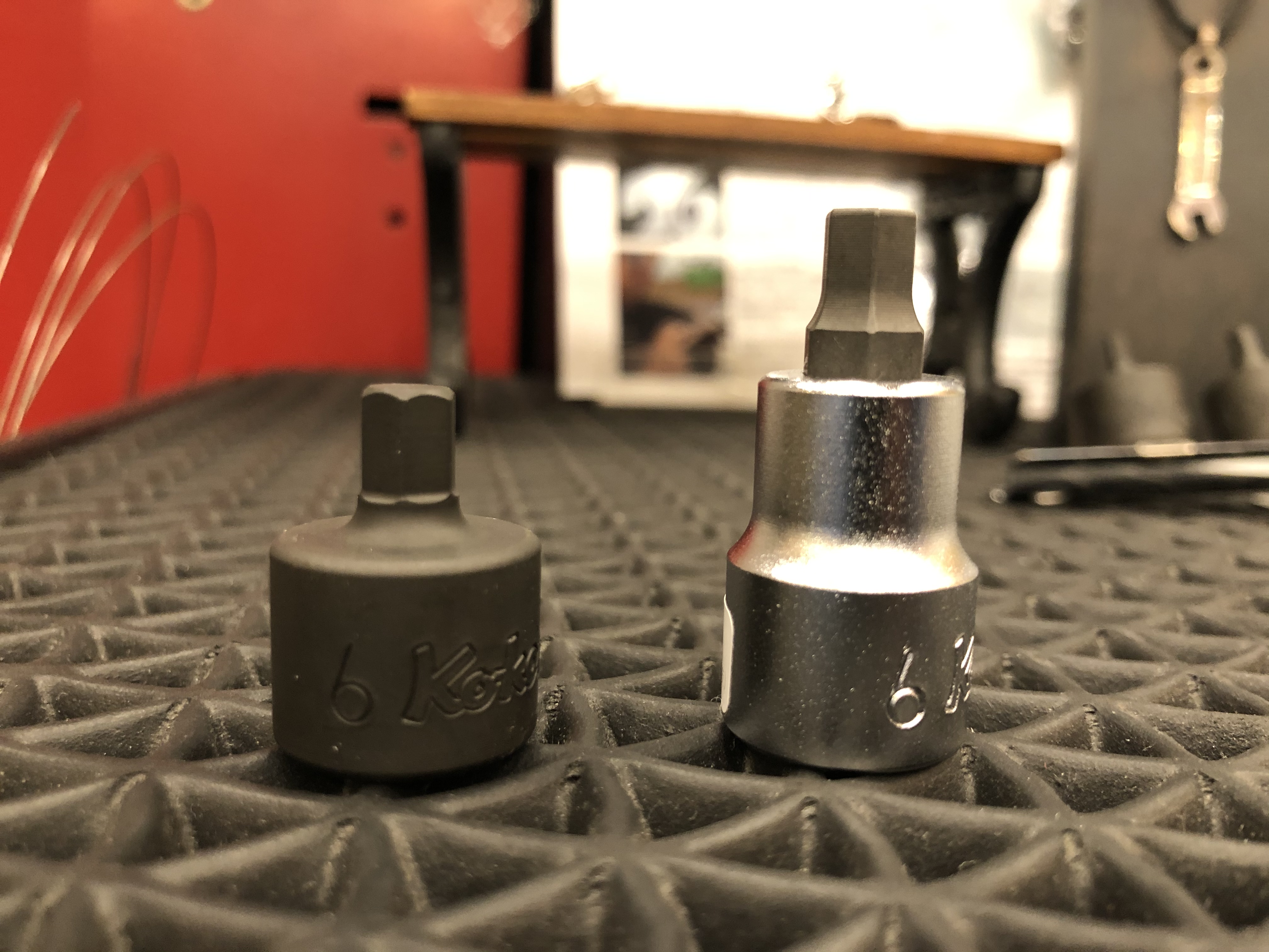 3/8sqで一番短いHEXソケットはKo-ken！ - ☆工具屋てっちゃんの工具