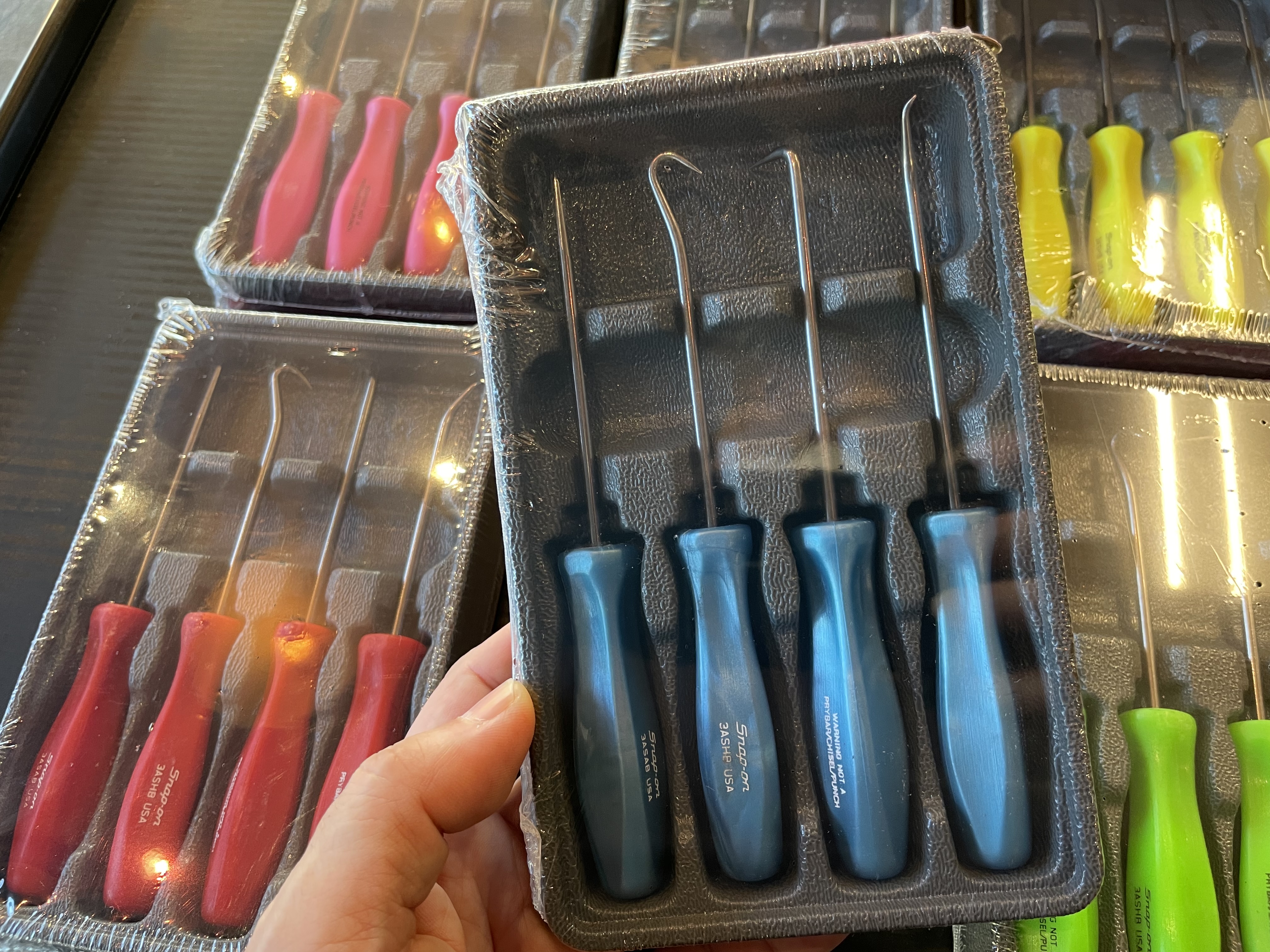 SNAP-ONの工具はカラフルだから好き - ☆工具屋てっちゃんの工具ブログ！