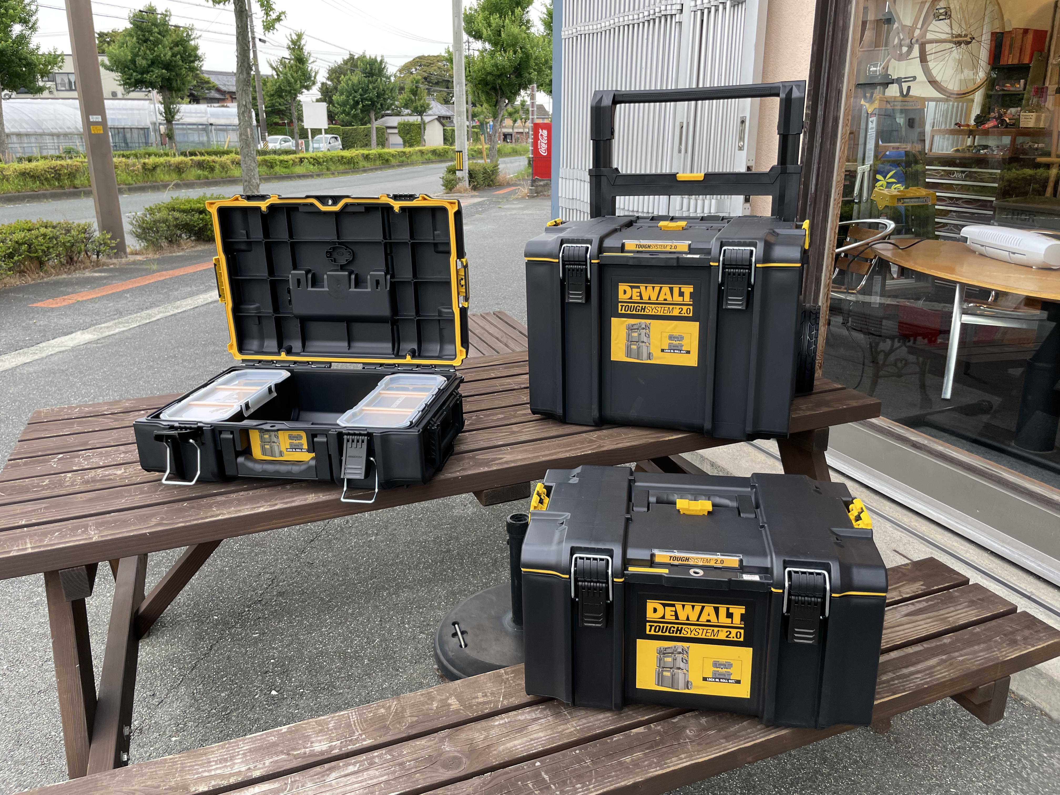 デウォルト(DeWALT) タフシステム2.0 システム収納BOX Lサイズ 工具箱 収納ケース ツールボックス DS400 積み重ね収納 - 3