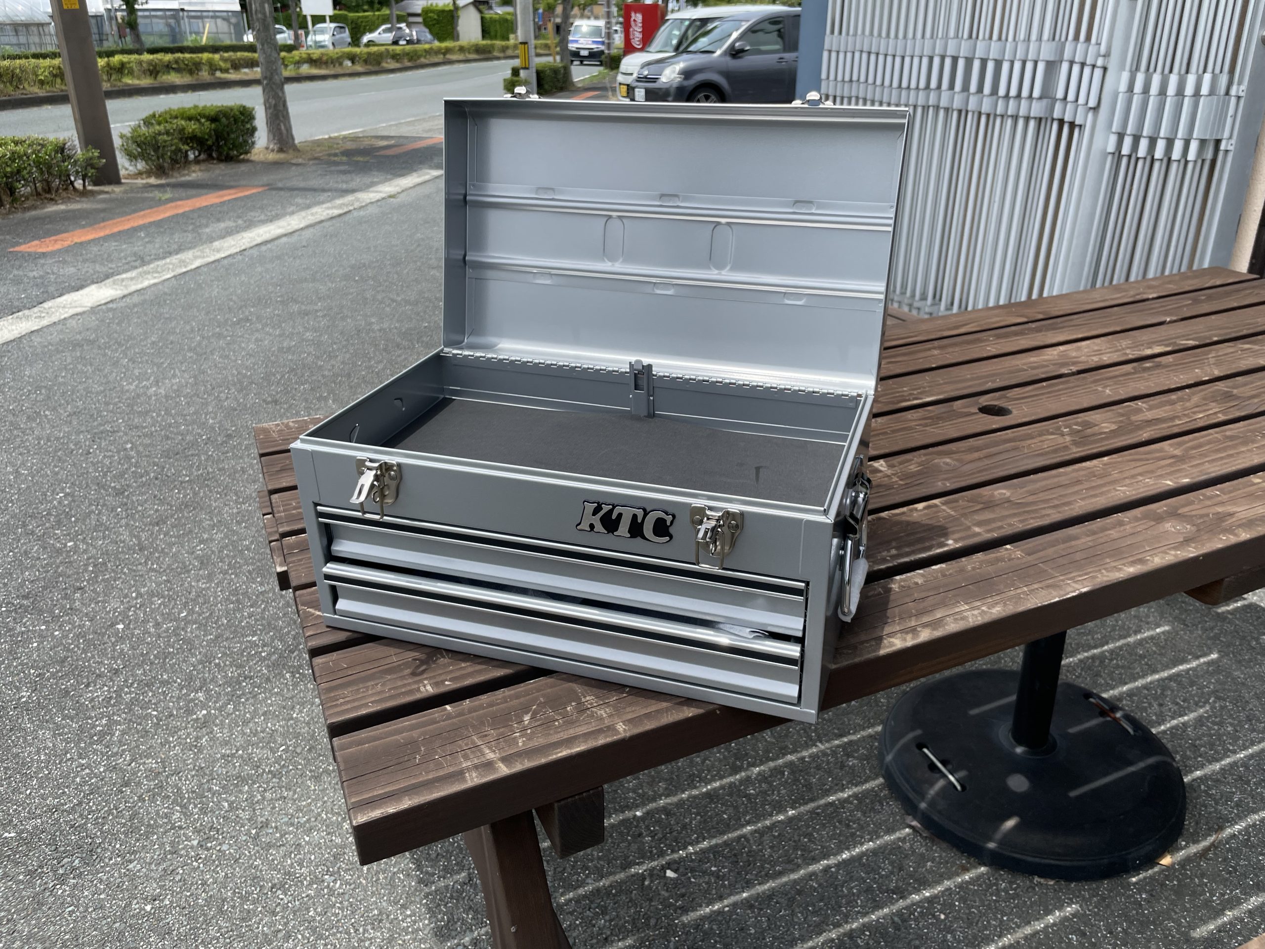 KTC ナローチェスト(2段2引出し)シルバー ( SKX0102S ) KTC) SKX0102S ナローチェスト(2段2引出し)シルバー