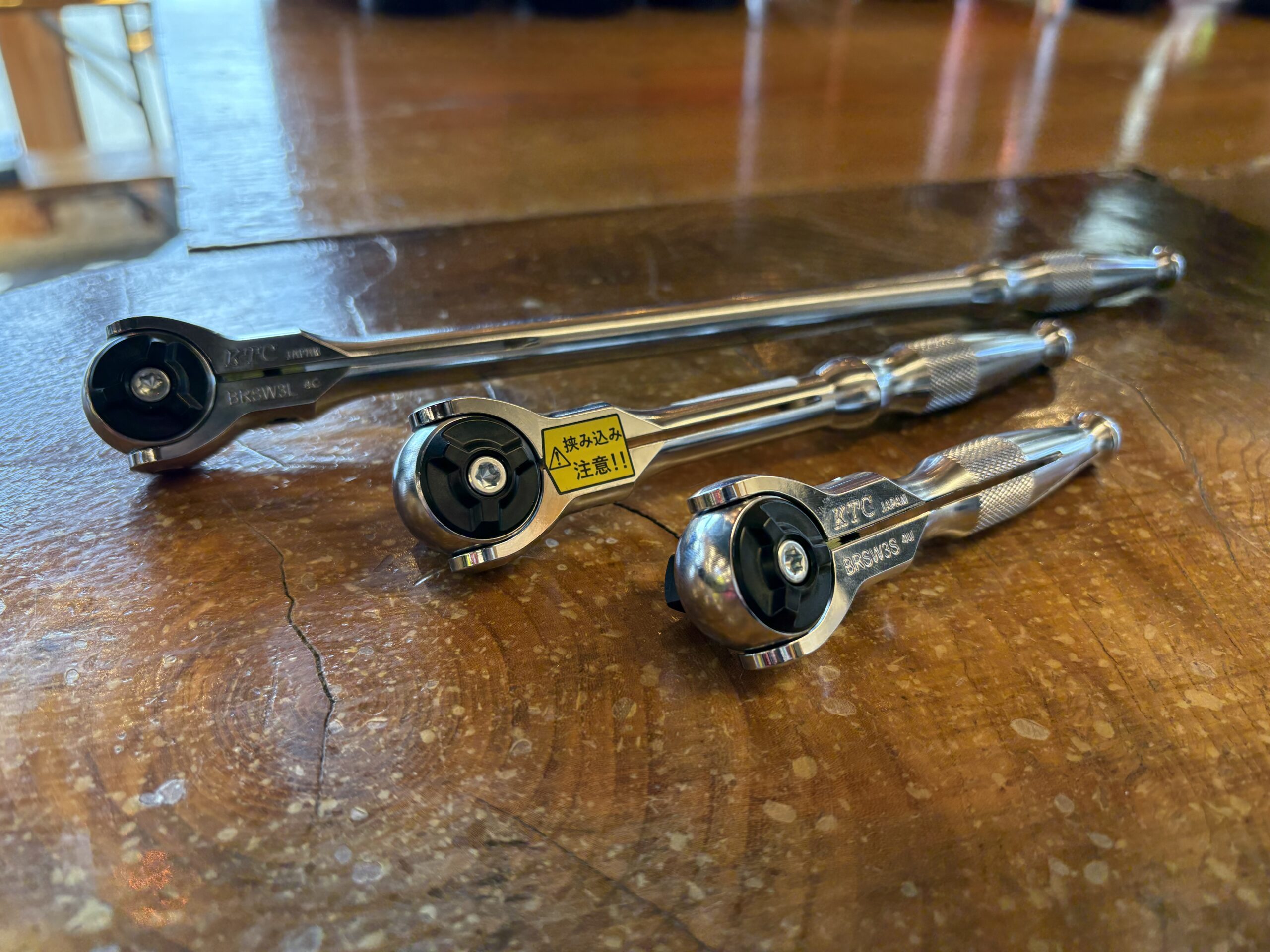 KTCの3/8sqのスイベルラチェット3タイプを紹介 - ☆工具屋てっちゃんの