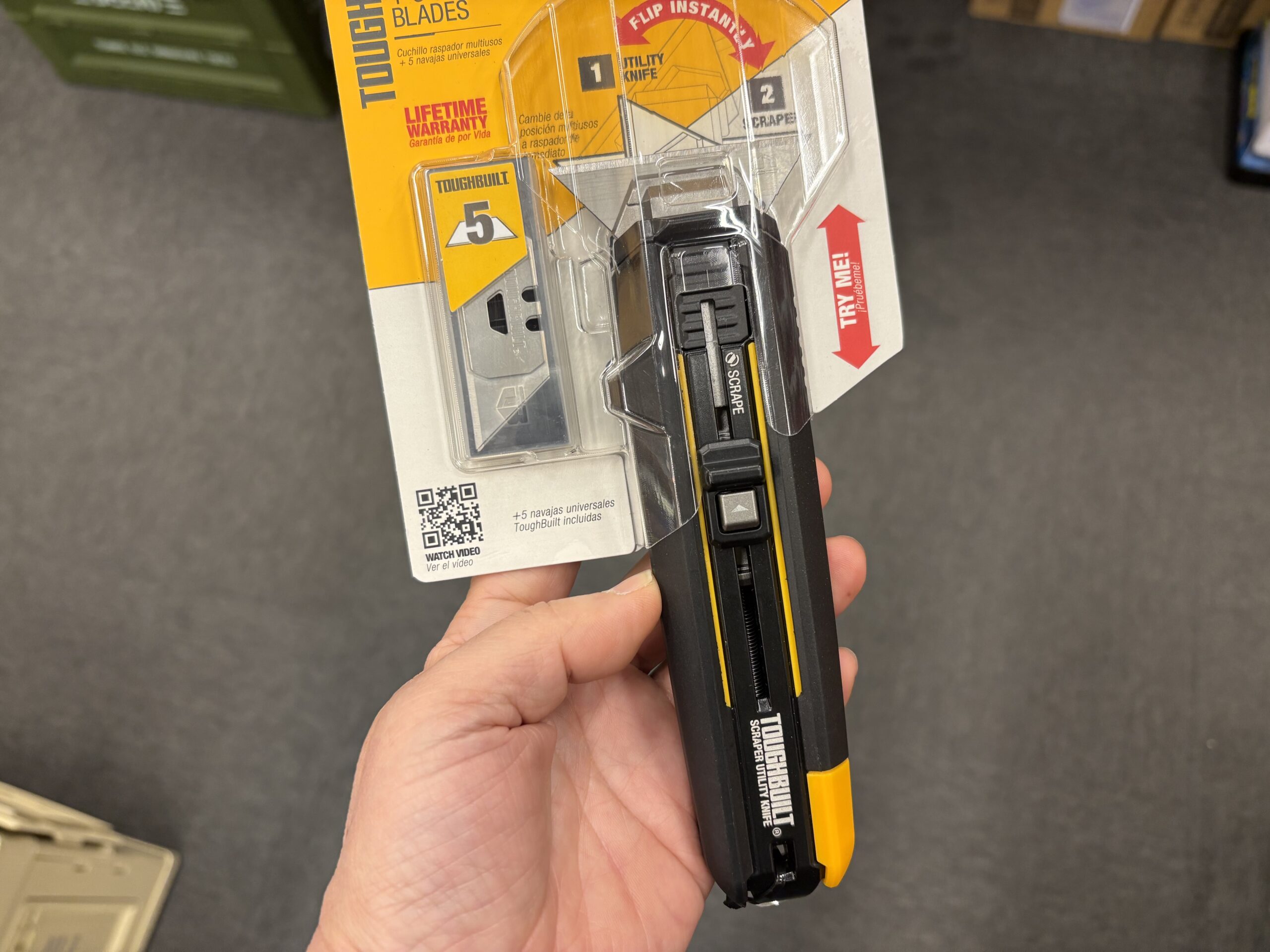 ナイフなのに、こそげる!?TOUGHBUILTの2WAYナイフが面白い！ - ☆工具 