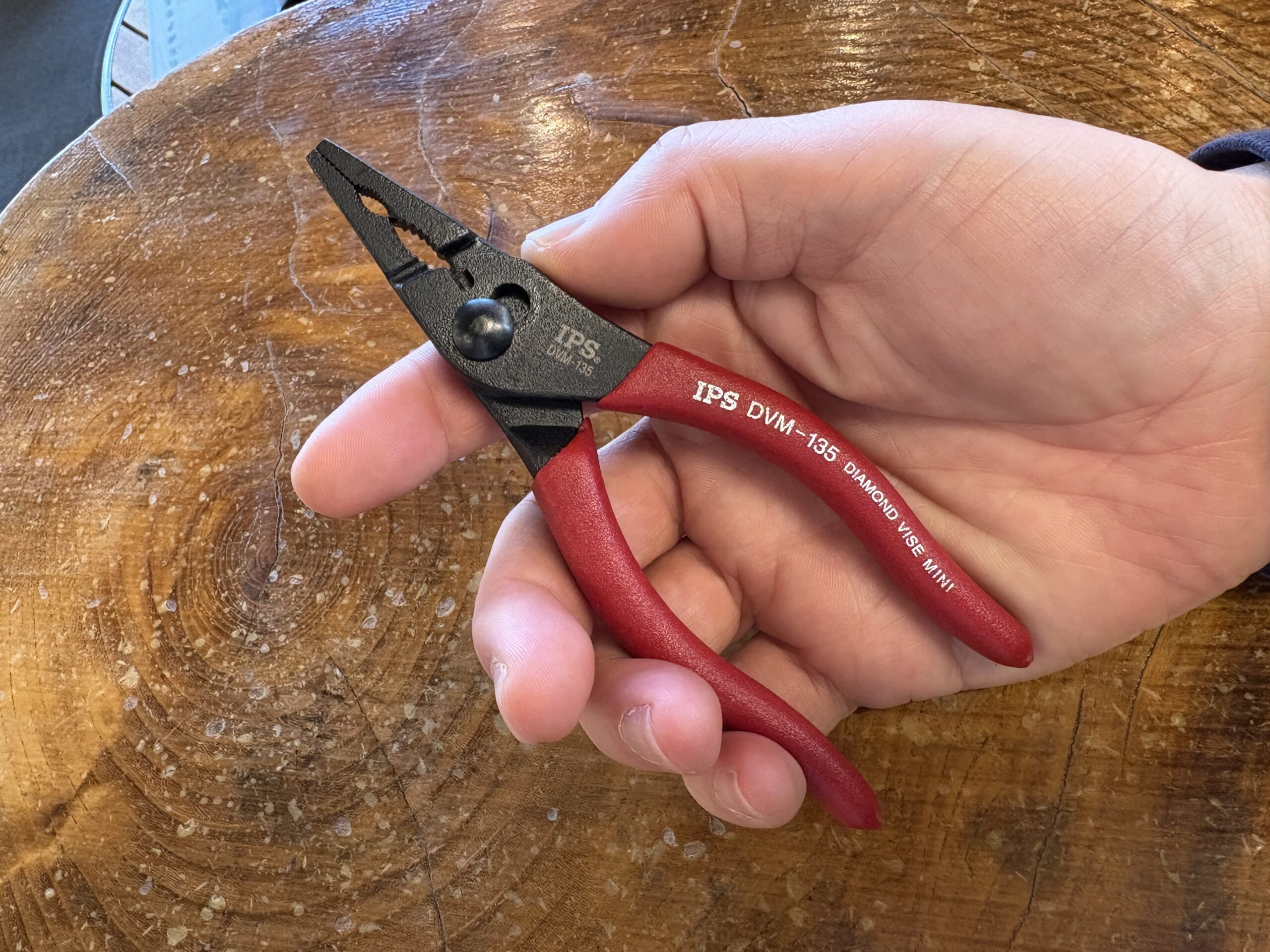 ミニだけど、しっかり掴める。IPSダイヤモンドバイスミニ 135mm【DVM