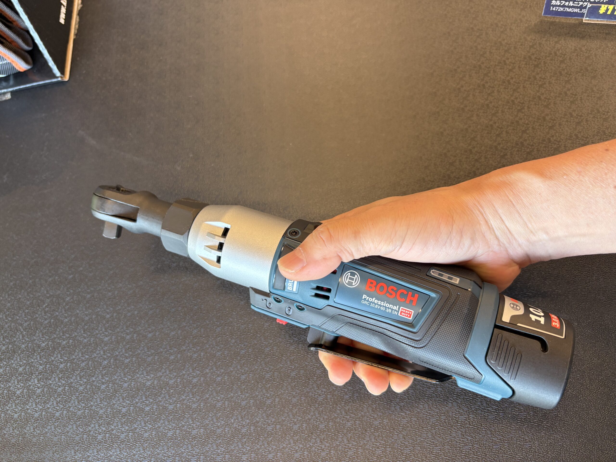 60Nmの衝撃！ BOSCH「GRC 10.8V-60」コードレスラチェット登場