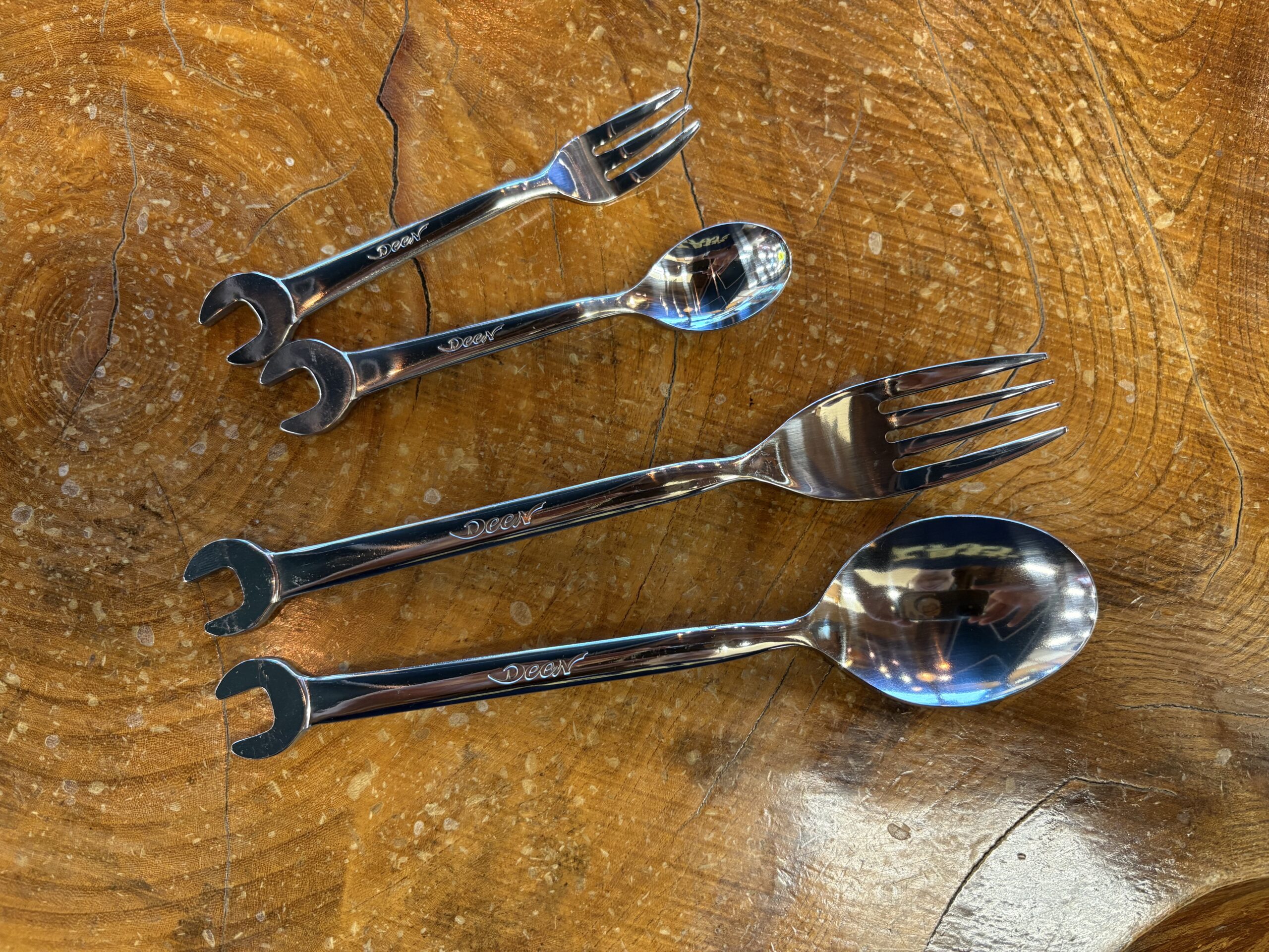 キャンプも食卓も楽しくなる！DEENスプーン＆フォーク - ☆工具屋