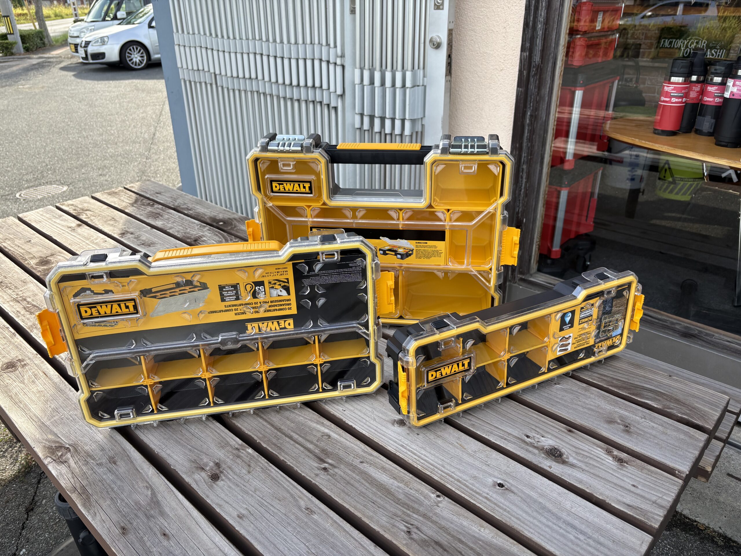 DEWALTらしいタフさ全開！プロオーガナイザー3タイプ - ☆工具屋