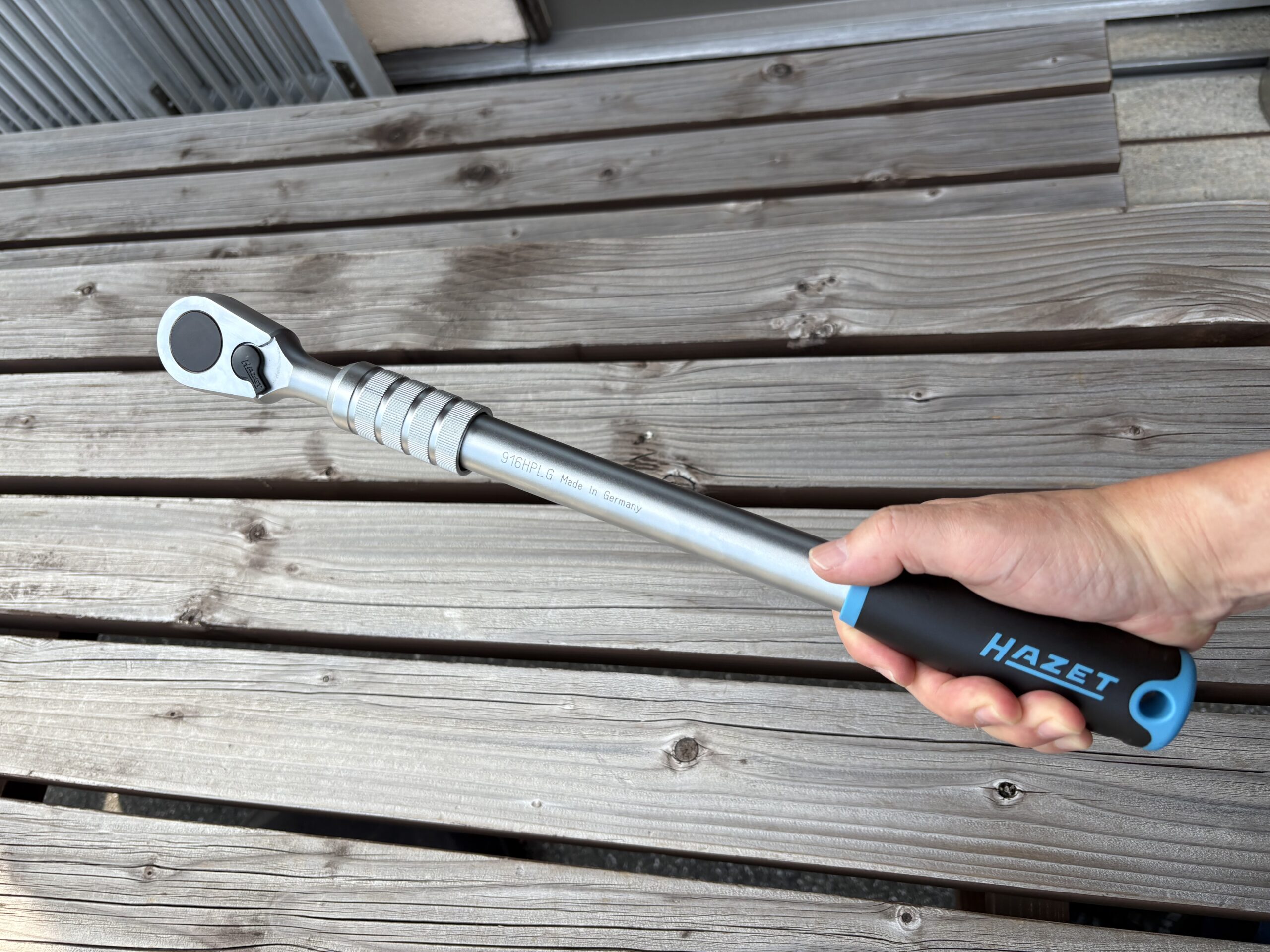 これ一本でラチェットもスピンナーも！」HAZETの伸縮ラチェット