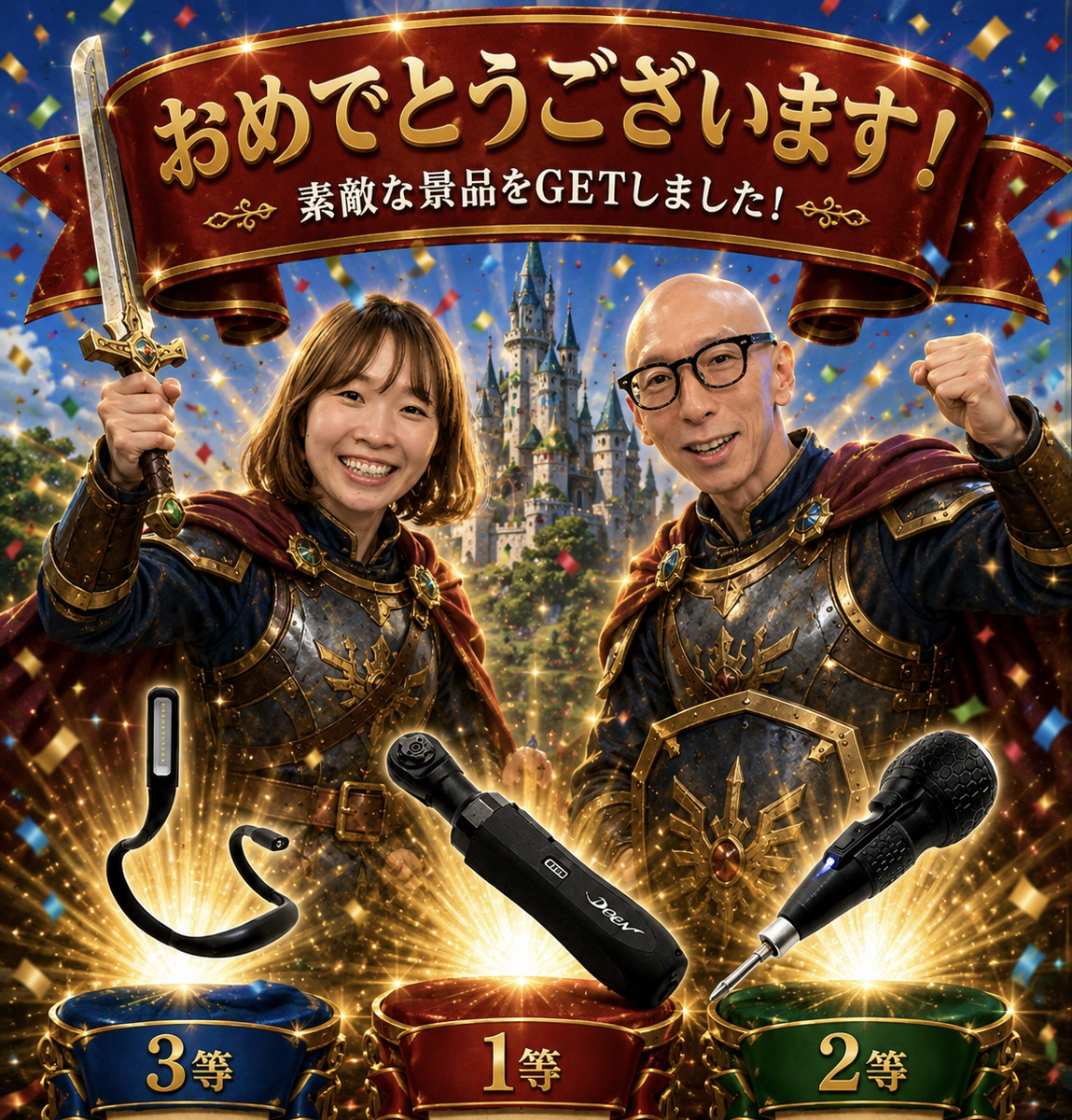 ギアクエスト抽選発表